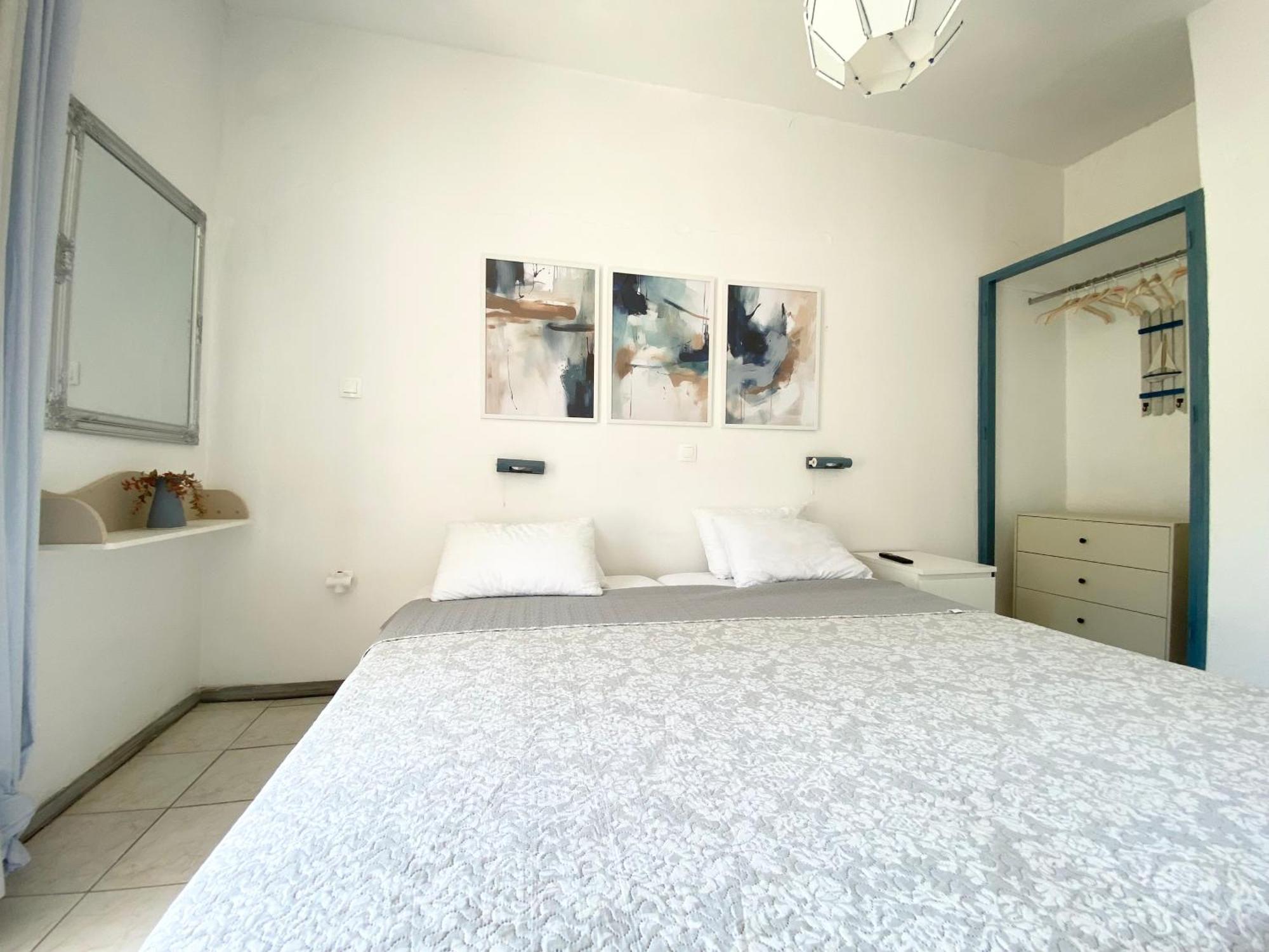 Navy Apartment With Mountain View &Private Parking Vatos Экстерьер фото