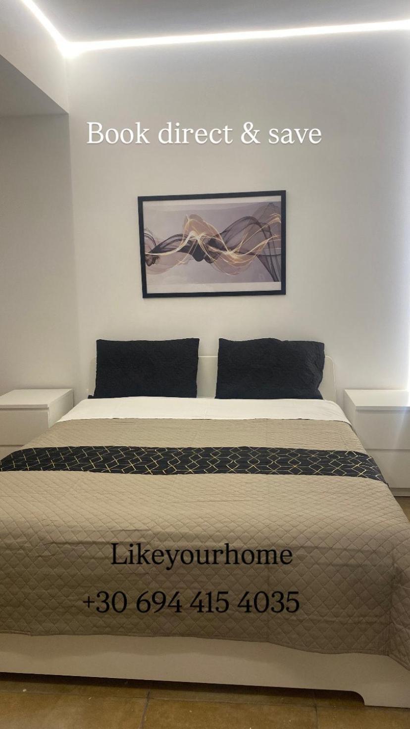 Navy Apartment With Mountain View &Private Parking Vatos Экстерьер фото